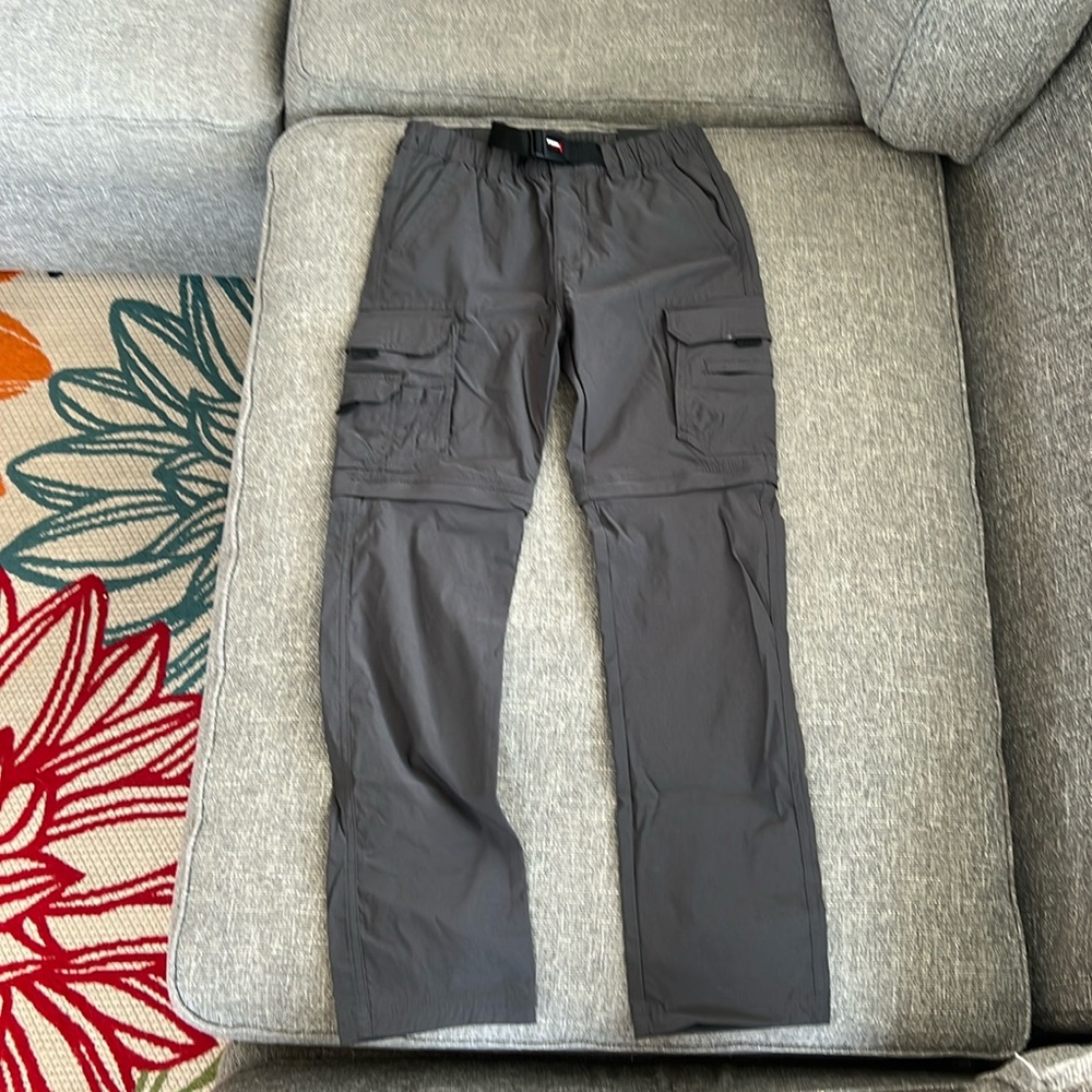 Zip off pants